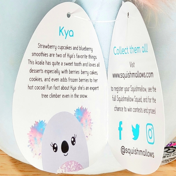 Squishmallow Kya the Koala 7" UltraSoft Target Exclusive Kids Toy Plush NWT - Picture 11 of 12